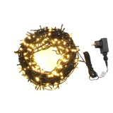Instalatie Craciun 500 LED Alb Cald, 50m, Consum Redus, 8 Functii, Interior/Exterior