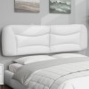 VidaXL Pernă pentru tăblie pat, Hvar, alb, 193 cm, piele artificială 374636