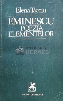 Eminescu, poezia elementelor - 1979 - Elena Tacciu (L76) foto