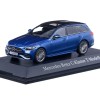 Macheta auto Mercedes-Benz C-Class T-model (S206) 2021, scara 1:43, albastru metalizat, Herpa B66960640