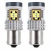 Bec semnalizare AMIO LED Canbus, BA15S P21W R10W R5W Alb 12V/24V, 3020 24SMD 1156, set 2 buc