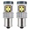 Bec semnalizare AMIO LED Canbus, BA15S P21W R10W R5W Alb 12V/24V, 3020 24SMD 1156, set 2 buc