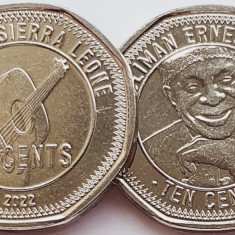 1659 Sierra Leone 10 cents 2022 Sooliman Ernest Rogers UNC