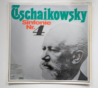 Tschaikowsky / Ceaikovsky - Konstantin Iwanow &amp;ndash; Sinfonie Nr. 4 - disc vinil foto