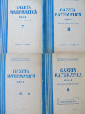 Gazeta matematica Nr. 4 , 5 , 7 , 11 / 1972 (4 reviste)