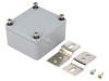 Carcasă universală aluminiu gri IP65 58x64x35mm