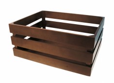 Cos Bicicleta Lemn 43x33x19cm Maro Cod:588160247RM