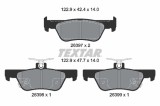 TEXTAR 2639701 Q+ set placute frana,frana disc
