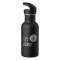 Sticlă Apă Inox, Life is a Journey, Negru Mat, Capacitate 0,5L