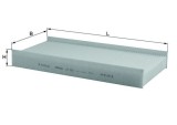 MAHLE LA 232 Filtru, aer habitaclu