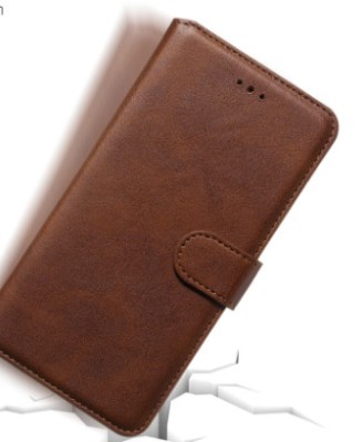 Husa Flip Carte Samsung Galaxy A13 4G maro foto