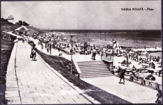 AMS - ILUSTRATA 879 VASILE ROIATA - PLAJA, 1962, CIRCULATA