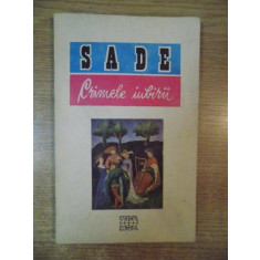 CRIMELE IUBIRII de D. A. F. DE SADE , Bucuresti 1990
