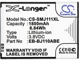 3,8V-1800MAH LI-ION SMARTPHONE AKKU ALTERNATIV F&Uuml;R SAMSUNG GALAXY J1 ACE COM