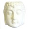Lampa pentru aromaterapie Buddha - alb