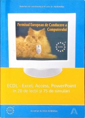 ECDL EXCEL, ACCESS, POWERPOINT IN 20 DE LECTII SI 75 DE SIMULARI-ANA DULU-334022