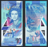 INSULELE CARAIBE █ bancnota █ 10 Dollars █ 2019 █ P57 █ POLYMER █ UNC necirculata