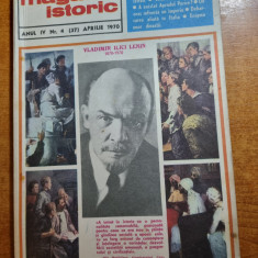 revista magazin istoric aprilie 1970