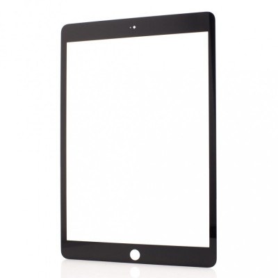 Geam Sticla iPad 10.2, Negru foto