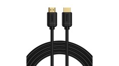 Cablu Baseus HDMI 2.0 4K 60 Hz 3D HDR 18 Gbps 3 m negru (CAKGQ-C01)