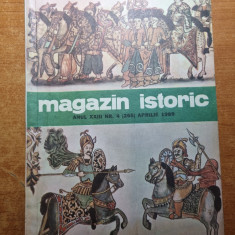 revista magazin istoric aprilie 1989