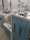 Masina automata de produs pahare din carton, a functionat doar pentru probe