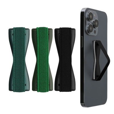 Set 3 Suporti elastici Kwmobile pentru telefoane, Verde/Negru, Plastic, KWM000008OB033C foto