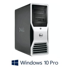 Workstation Dell Precision T7500, Xeon X5650, 24GB, GeForce GT 240, Win 10 Pro foto