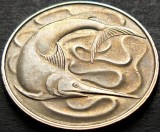 Cumpara ieftin Moneda exotica 20 CENTI - SINGAPORE, anul 1981 *cod 190, Asia