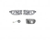 Set lampa semnalizare fata Subaru Impreza (Gc/Gf), 1999-12.2000, fara suport bec, transparent-silver, Stanga + Dreapta, Depo