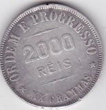Brazilia 2000 Reis 1911