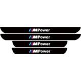 Set 4 Stickere Negre Pentru Praguri BMW M