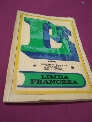 LIMBA FRANCEZA CLASA XI ION DIACONU 1969 foto