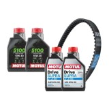 Cumpara ieftin Kit schimb ulei Motul Linhai 300 + curea Athena