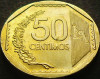 Moneda exotica 50 CENTIMOS - PERU, anul 2006 * Cod 3895, America Centrala si de Sud