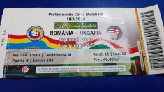 Bilet Romania - Ungaria foto