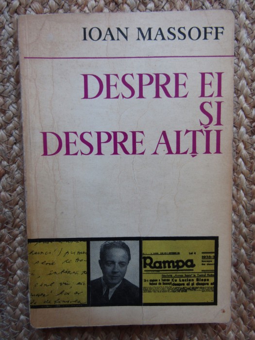 DESPRE EI SI DESPRE ALTII-IOAN MASSOFF