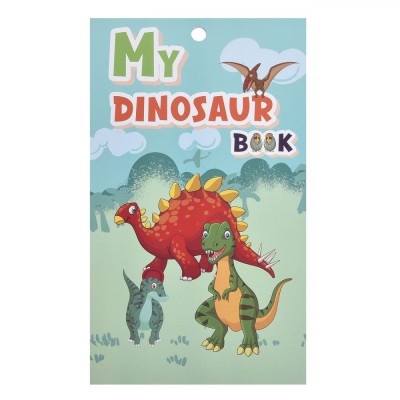 Set Autocolante Copii, Model Dinozauri, Dimensiuni 14.5x24cm, Multicolor foto