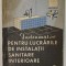 INDRUMATOR PENTRU LUCRARILE DE INSTALATII SANITARE INTERIOARE de L. DUMITRESCU , 1972