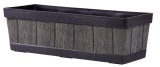 Jardiniera Strend Pro Woodeff 47 cm, efect lemn natural, UV stabila