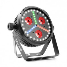 Beamz BX30, reflector PAR LED, 3x10w, 4in1, 27x smd w, 18x smd rgb led, negru foto