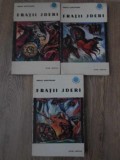 Fratii Jderi Vol. 1-3, Mihail Sadoveanu, Editura Tineretului 1968, Roman, Beletristica, Coperta Necartonata