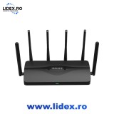 Router Wireless Gigabit MERCUSYS MR47BE BE9300, WI-Fi 7, Tri Band 574 + 2880 + 5760 Mbps, negru