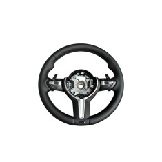 Volan sport piele compatibil cu modelele BMW Seria 3 E46 Seria 5 E39 Seria 7 E38 X3 - E83 Z4 - E85/ E86 Cod: OCH-11