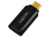Adaptor Audio USB-C la Jack 3.5mm 4 Pin Aurit Negru