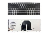 Tastatura laptop noua HP Probook 5330 5330M Silver frame black Backlit US 653171-001