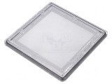 Feronerie feronerie policarbonat 118x118x11mm