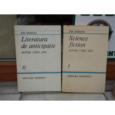 Science fiction - Literatura de anticipatie , Ion Hobana , 1983 foto