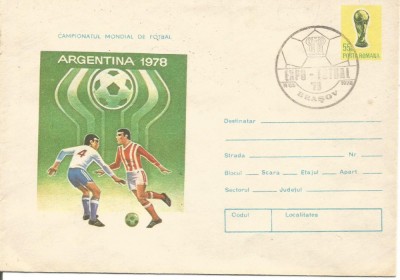 (No3)plic- ROMANIA-cAMPIONATUL MONDIAL DE FOTBAL Argentina 1978 foto