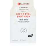 Erborian Milk &amp; Peel mască textilă pentru netezire cu efect de nutritiv 15 ml
